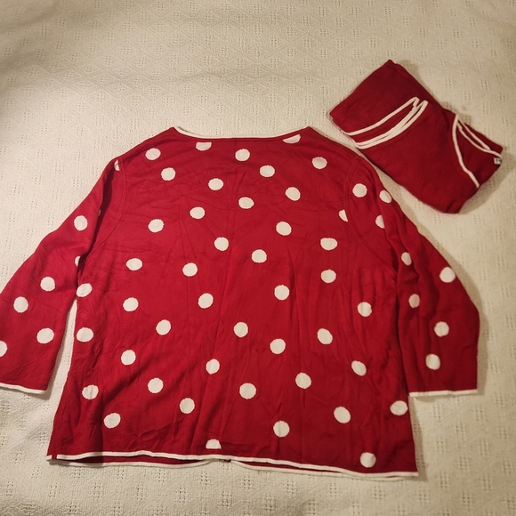 Pendleton Plus Reversible Sweater Set Size 3X - Picture 5 of 16